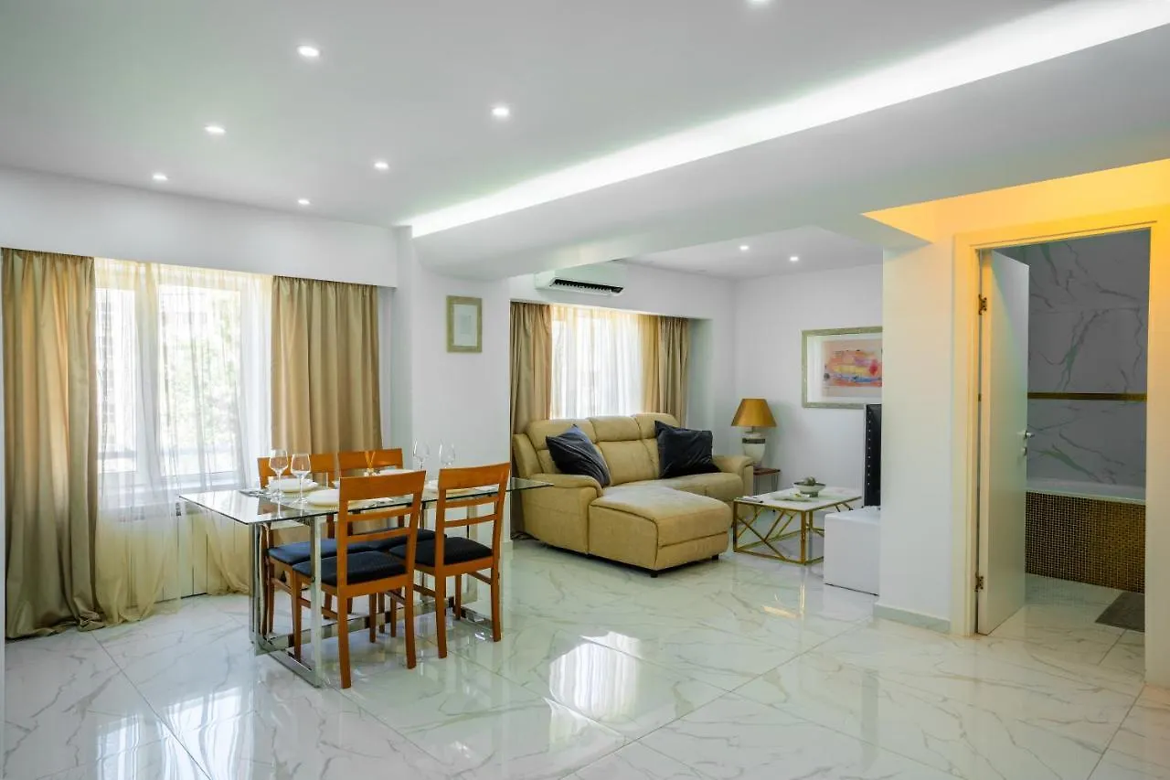 Quiet Marble Apt With Free Parking Spot Old Town Bucharest Apartment