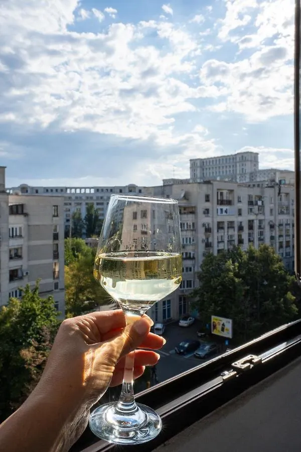 Quiet Marble Apt With Free Parking Spot Old Town Bucharest